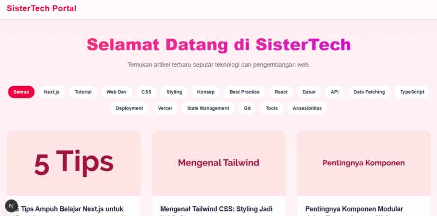 SisterTech Portal
